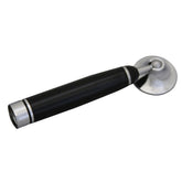 Black Pen Funnel with Silver Accents